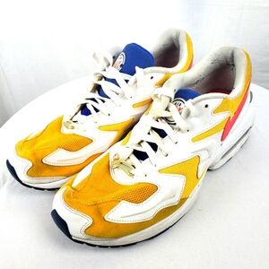 Nike Air Max 2 Light Yellow and White Running Athletic Shoes Sz 11
